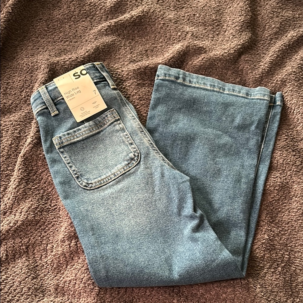 SO Blue Straight Jeans Classic Denim